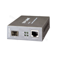 TP-LINK TP-LINK Optikai Media Konverter 1000(réz)-1000FX(LC) Single/Multi mód, MC220L (MC220L)