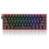 Redragon Redragon Fizz Pro black, wired&2.4G&BT Mechanical Keyboard, RGB, red switch Black HU (K616-RGB_RED_HU)