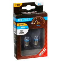 Lampa Lampa 12V BA9s (T4W) LED dióda, fehér színű, pár (0158402) (LA0158402)