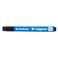 Donau Donau D-signer B 2-4mm Táblamarker 2-4 mm - Fekete (7372001-01PL)