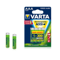 Varta Varta Ready To Use AAA Ni-Mh 1000 mAh ceruza akku (4db/csomag) (5703301404)