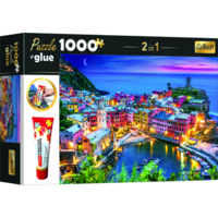 Trefl Trefl: Tengeri kilátás puzzle - 1000 darabos + ragasztó (10651) (10651)