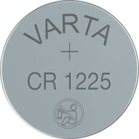 Varta CR1225 lítium gombelem, 3 V, 48 mA, Varta BR1225, DL1225, ECR1225, KCR1225, KL1225, KECR1225, LM1225 (6225101401)