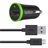 Belkin Belkin 2A microUSB mobiltelefon autós töltő (F8M668BT04-BLK) (F8M668BT04-BLK)