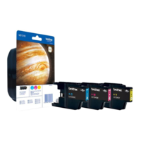 Brother Brother LC1240 Rainbow-Pack - yellow, cyan, magenta - original - ink cartridge (LC1240RBWBPDR)