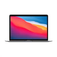 Apple Apple MacBook Air 2020 (13.3", M1 chip 7 magos GPU, 16GB RAM, 256GB SSD, magyar billentyűzet, asztroszürke) (Z1240006A)