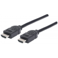 Manhattan Manhattan kábel HDMI (Male) - HDMI (Male) 1.8m fekete (306119) (306119)