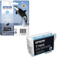 Epson Epson T7605 tintapatron 1 dB Eredeti Világos ciánkék (C13T76054010)