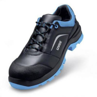 Uvex Uvex 2 xenova® 9555244 ESD biztonsági cipő S3 Méret: 44 Fekete, Kék 1 pár (9555244)