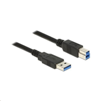 DeLock Delock 85066 USB 3.0 Type-A > USB 3.0 Type-B kábel, 1m, fekete (85066)