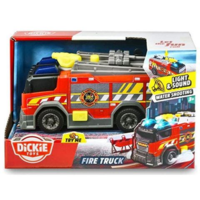 Dickie Toys Dickie Toys tűzoltóautó locsolótömlővel, fénnyel és hanggal 15cm (203302028) (dickie203302028)