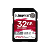 Kingston Kingston Canvas React Plus SDHC 32GB UHS-II/U3/C10 (SDR2/32GB)