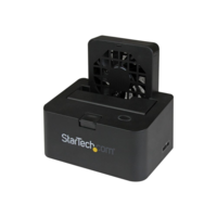 StarTech StarTech.com SDOCKU33EF dokkoló állomás tárolóegységhez USB 3.2 Gen 1 (3.1 Gen 1) Type-B + eSATA Fekete (SDOCKU33EF)