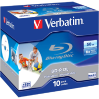 Verbatim Verbatim 43736 írható Blu-Ray lemez BD-R 50 GB 10 dB (43736)