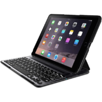 Belkin Belkin Qode iPad Air 2 vezeték nélküli bluetooth billentyűzetes tok fekete (F5L176eaBLK) (F5L176eaBLK)