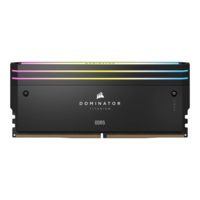 Corsair CORSAIR RAM Dominator Titanium RGB - 48 GB (2 x 24 GB Kit) - DDR5 6000 DIMM CL30 (CMP48GX5M2B6000C30)
