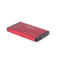 Gembird Gembird 2.5'' külső SATA merevlemez ház USB 3.0 piros (EE2-U3S-2-R) (EE2-U3S-2-R)