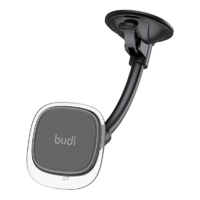 Budi Budi 560 szélvédőre szerelhető mágneses autós telefontartó fekete (560)