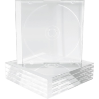 MediaRange MediaRange CD-Leerhülle für 1 Dics 10.4mm transparentes Tray (BOX24)