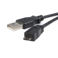 PRC PRC 20326 USB 2.0 A - USB micro B (apa - apa) kábel 1.8m - Fekete (20326)