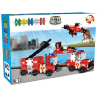 Clics Clics Hero Squad Fire Brigade Box építőjáték (18633182) (Clics18633182)
