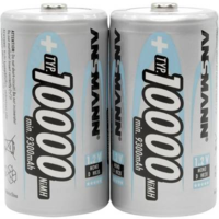 Ansmann Góliát akku D NiMH, 1,2V 10000 mAh, 2 db, Ansmann maxE HR20, LR20, D, AM1, XL, MN1300, 813, E95, LR20N, 13A (5030642)