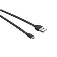 Trust Trust Urban lapos Micro-USB - USB adat/töltőkábel 1m fekete (20135) (20135)