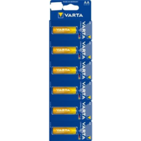 Varta Varta Longlife Kartella AA ceruza elem 6 db egyesével téphető (4106101486) (v4106101486)