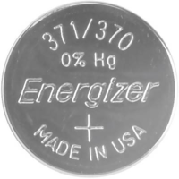 Energizer 371/370 gombelem, ezüstoxid, 1,55V, 34 mAh, Energizer SR920SW, SR69, SR921, V371, D371, 605, 280-31, SB-AN, RW315 (635706)