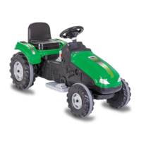 Jamara Jamara Ride-on Traktor Big Wheel 12V grün 3+ (460786)