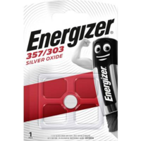 Energizer 357/303 gombelem, ezüstoxid, 1,55V, 150 mAh, Energizer SR44W, SR44, SR1154, V357, D357, 228, J, 280-62, SB-B9, RW42 (E300784001)