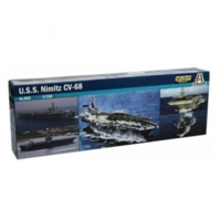 Italeri Italeri: U.S.S. Nimitz CVN-68 hajó makett, 1:720 (0503s) (0503s)
