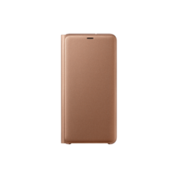 Samsung Samsung EF-WA750 Galaxy A7 (2018) gyári Wallet Cover Tok - Arany (EF-WA750PFEGWW)