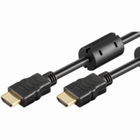 Viva HDMI (ST - ST) 3m 3D+Ethernet+4K vergoldet black (77473-10)