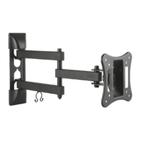 Maclean Maclean MC-719 13"-27" LCD TV/Monitor fali tartó - Fekete