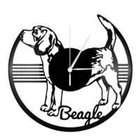 N/A Bakelit falióra - Beagle (WDWR-bko-00313)