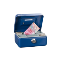 Rieffel Schweiz Rieffel pénztárca gyerekeknek kék behelyező nyílással (KIKA-BLAU)