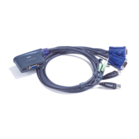 ATEN ATEN KVM Switch USB VGA + Audio, 2 port - CS62US (CS62US-A7)