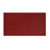 Kalendart Kalendart T030 2022-es Traditional fekvő zsebnaptár bordó (22T030T-002) (22T030T-002)