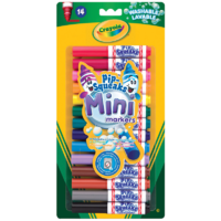 Crayola Crayola: Pip-Squeaks kimosható filctoll készlet - 14 darabos (8343)