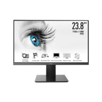 MSI MSI Pro MP241X számítógép monitor 60,5 cm (23.8") 1920 x 1080 pixelek Full HD LCD Fekete (PRO MP241X)
