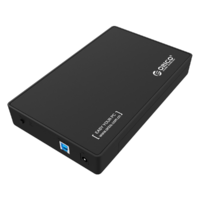 Orico Orico 3588US3-V1 3.5" Micro USB 3.0 Külső SSD/HDD ház - Fekete (3588US3-V1-EU-BK-BP)