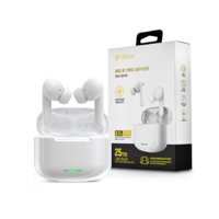 Devia Devia TWS Bluetooth sztereó headset v5.1 + töltőtok - Devia ANC-E1 Star Series True Wireless Earphones with Charging Case - fehér (ST359569)
