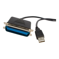 StarTech StarTech.com 10 ft USB to Parallel Printer Adapter - M/M - USB to ieee 1284 - USB to centronics - USB to Parallel Cable (ICUSB128410) - parallel adapter (ICUSB128410)