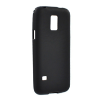 gigapack Szilikon telefonvédő (matt) FEKETE [Samsung Galaxy S5 mini (SM-G800)] (5996457474875)