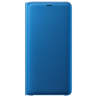 Samsung Samsung Galaxy A9 (2018) SM-A920F, Oldalra nyíló tok, kék, gyári (RS81514)