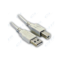 WIRETEK WIRETEK kábel USB Összekötő A-B, 5m, Male/Male (WU4AE-5)