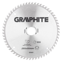 Graphite Graphite körfűrészlap átmérő: 250mm (55H611) (55H611)