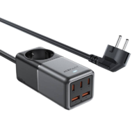 ACEFAST ACEFAST Z2 asztali hálózati töltő 3xUSB-C - 2x USB-A 75W fekete (Z2 black)