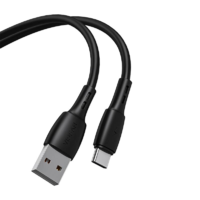 Vipfan Vipfan Racing X05 USB-A - USB-C kábel 3A, 1m fekete (X05TC-1m-black) (X05TC-1m-black)